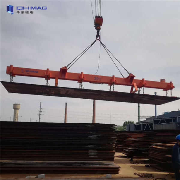 EPM Steel Rebar Sheet Metal Magnetic Lifter 1000kg For Crane