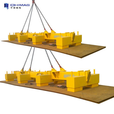 quality Rebars που φορτώνουν το μαγνητικό ανυψωτή μετάλλων φύλλων διαστολείς 1 μαγνήτη τόνου ορθογώνιοι factory